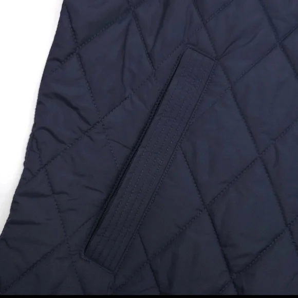 RRL RALPH LAUREN Men's Navy Quilted Shirt Jacket RRL Size Medium NWT EUC - Picture 7 of 12